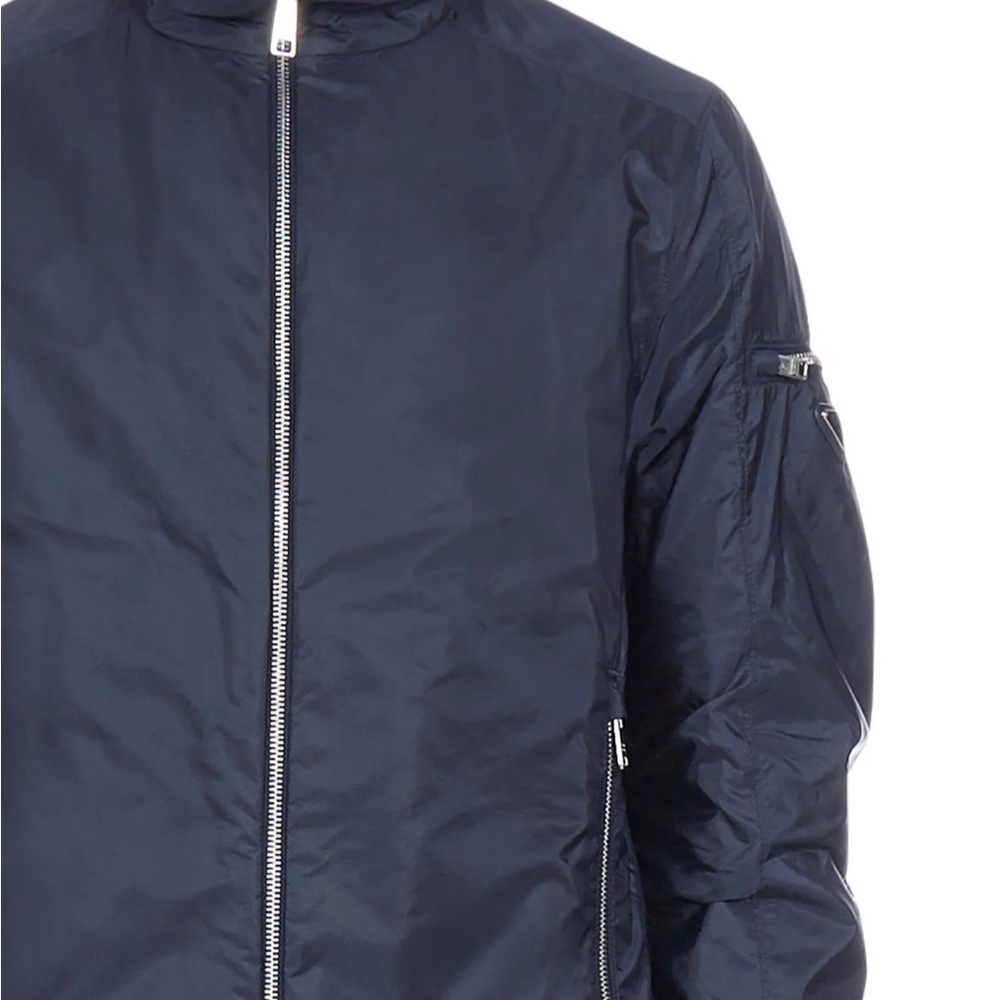 Prada reversible zipped windbreaker jacket men’s